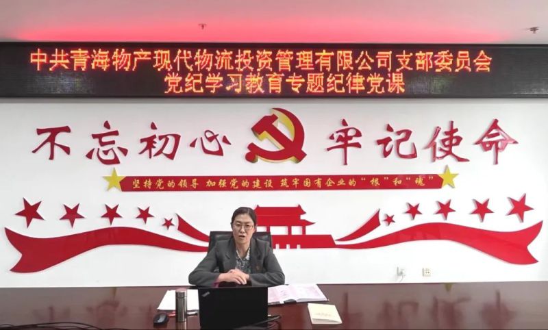 嚴(yán)明紀(jì)律作風(fēng) 永葆政治本色&mdash;&mdash;集團(tuán)黨委書記、董事長(zhǎng)劉玲同志講授專題紀(jì)律黨課