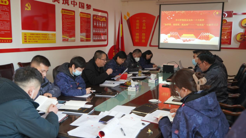 物產(chǎn)汽貿(mào)黨支部召開(kāi)&ldquo;知學(xué)理、悟原理、踐真理&rdquo; &mdash;&mdash;黨章篇&rdquo;專(zhuān)題學(xué)習(xí)會(huì)